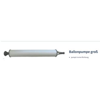 Ballonpumpe groß