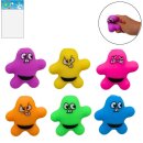 Quetsch Knautsch Squeeze lustiger  ANTI-STRESS MANN 6X6CM 6F