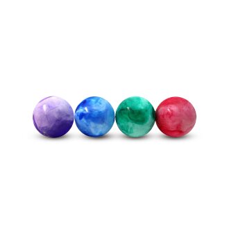 Ball marmor Ø10 cm im Netz, 4-fach sortiert, im Netz,