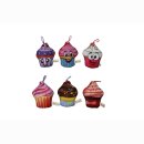 Cupcake 6-fach sortiert ca 13cm