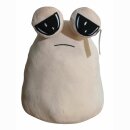 Alien Kartoffel Pudding Schnecke mit Brille 20cm