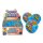 Squeeze Gummi Ball Weltkugel 6,3cm