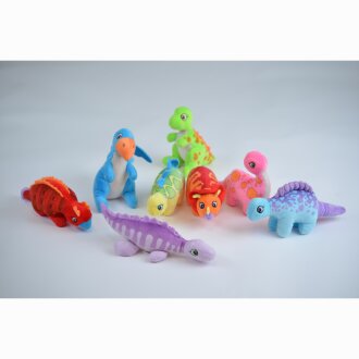 Plüsch Dino Sortiment ca 21-33cm