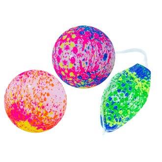 Ball Beach Neon Regenbogen 80 gr 25 cm