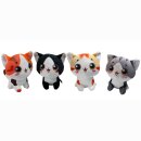 Anime Katze 4-fach sortiert ca 20cm