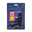 GROSSE KUGEL PISTOLE AUF KARTE 15X23CM