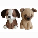 Hund 2 fach ca 27cm
