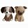 Hund 2 fach ca 27cm