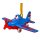 Laufrad Flugzeug farbl. sort. Netz ca. 28x35cm Länge incl. Stab ca. 70cm
