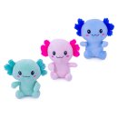 Axolotl Heinzi sitzend 3-fach 15cm