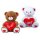 Bär mit Herz Love 4-fach 40cm
