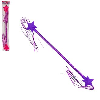 Glitterstab Tanzstab Majorette mit Stern 63cm