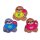 Faultier mit Snack 2D, 3-fach, 15cm