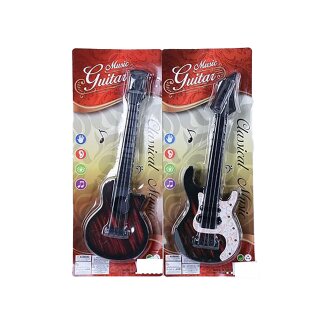 Gitarre auf Karte, 2-fach 33x13cm