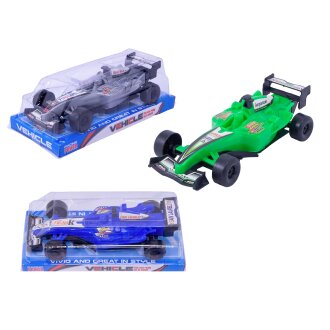 Rennwagen in Box, 2-fach, 20 x 8 cm