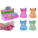 Quetsch Knautsch Squeeze Bulle,4-fach, im Dspl., 8cm