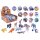 Plastik Zootiere,12fach,Dspl.,6-8cm