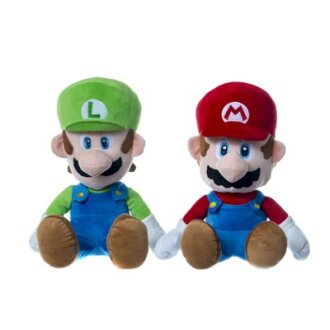 Nintendo Mario Luigi  +( Racoon +Fire Mario möglich )  30cm