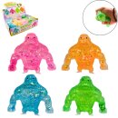 GLIBBER GLITZER GORILLA ANTISTRESS 10CM 4 FARBEN SORT.