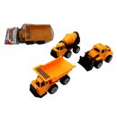 LKW BAUFAHRZEUGE FREILAUF 19CM 3 SORTIMENT NFG 10.5x10x30 cm
