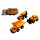 LKW BAUFAHRZEUGE FREILAUF 19CM 3 SORTIMENT NFG 10.5x10x30 cm