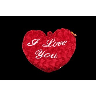 Herz rot bordeaux I Love you 26 cm #1