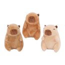 Capybara sitzend 3-fach 12cm