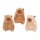 Capybara sitzend 3-fach 12cm