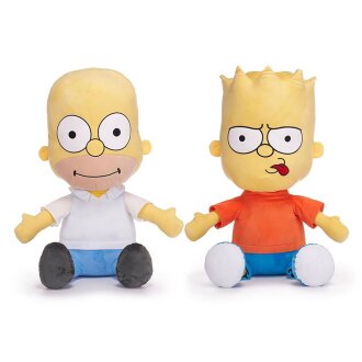 Die Simpsons Bart + Homer 75cm