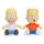 Die Simpsons Bart + Homer 75cm