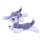 Hund Husky liegend 40cm