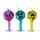 Plüsch Lolli 2D 3-fach 18cm