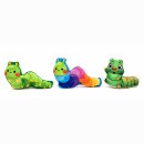 Niedliche Plüsch Raupe 3-fach sortiert ca 15-18cm