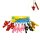 SCHLUSSELANHANGER STIER 5CM 4 FARBEN SORT.  4X2,5X5 cm