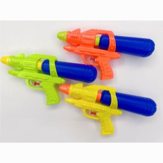 Wasserpistole mit Tank  3 Farben sortiert ca 26cm