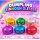 Squeeze Dumpling Einhorn  Glitzer 10 cm