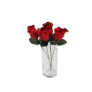 Rose Hecken aufgeblüht nur rot 22,5cm