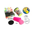 Glibber Slime Pupsknete mit motiv 7cm x 4,5cm Display