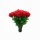 Rose Knospe nur rot 47cm