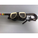 Taucherbrille mit Schnorchel 15,5x9cm