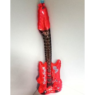 Aufblas Gitarre 75 cm  aus Sortiment Fisch Gitarre Figur