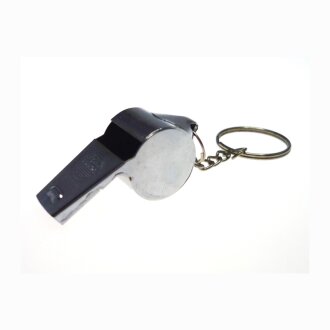 Trillerpfeife Flöte an SK Metall 4,5cm