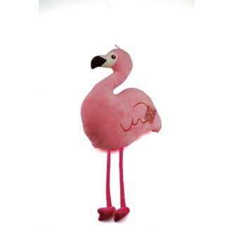 Flamingo mit Stickerei 45cm
