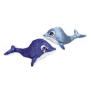 Delfin Samtplüsch 2-fach 12cm