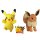 Pokemon Evoli + Pikachu 20cm