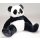 Panda Plüsch sitzend 60 /80 cm