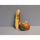Hot Dog und Hamburger klein 20cm +12cm