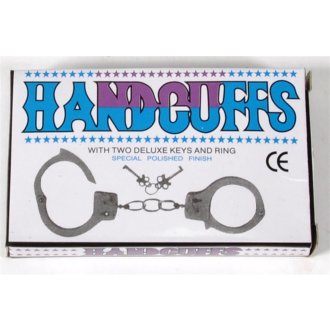 Handschellen Metall in Box 34gramm 30/40