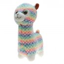 Regenbogen Lama Alpaka"Gino" 30 cm