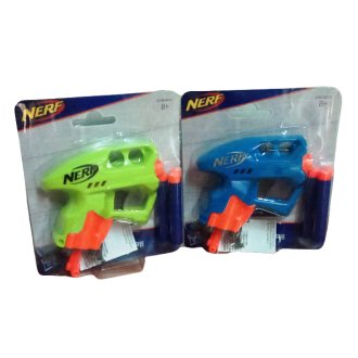 Hasbro E0121 sort. - Nerf - Spielzeugpistole, 2-fach sortiert, Nanofire